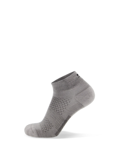 Mons Royale Atlas Merino Ankle Sock Grey Marl