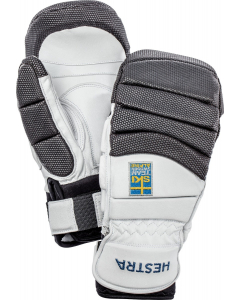 Hestra GRIPEN GS MITT WHITE/YELLOW