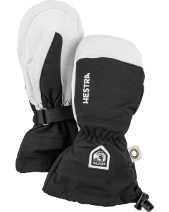 Hestra ARMY LEATHER HELI SKI JR. MITT BLACK