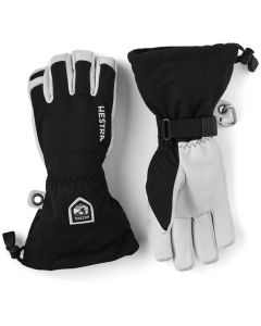 Hestra 5 Finger Army Leather Heli Ski black
