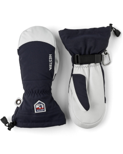 Hestra Army Leather Heli Ski - mitt Navy