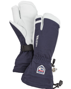 Hestra ARMY LEATHER HELI SKI - 3 FINGER NAVY