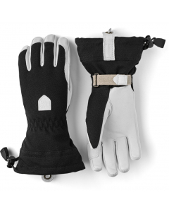 Hestra Women's Patrol Gauntlet - 5 finger Black