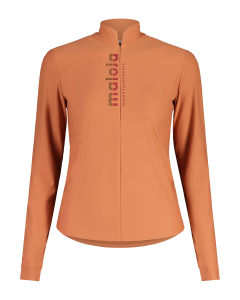 Maloja Womens WaldkrautM. Adventure Shirt rosewood