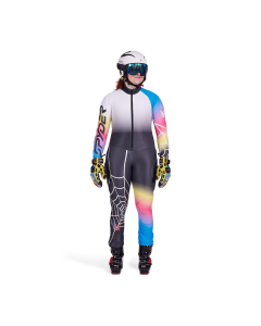 Spyder Women's NINE NINETY RACE SUIT WHITE COMBO