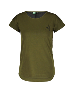 Scott Women's Shirt Trail Flow DRI SS fir green/black