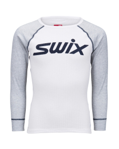 Swix RaceX Bodyw LS Junior Grey Melange