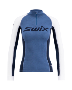 Swix RaceX bodyw halfzip Womens Blue sea