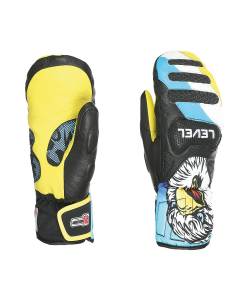 Level SQ JR CF Mitt PK Rainbow