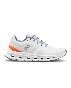 ON Women's Shoes Cloudrunner Undyed-White-Flame
