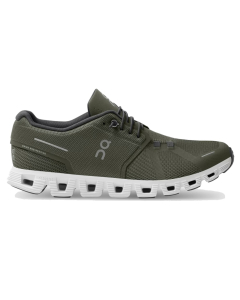 ON Men's Shoes Cloud 5 Olive-White