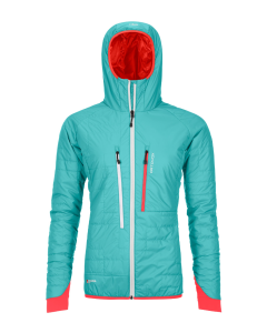 Ortovox Women's SWISSWOOL PIZ BOÈ JACKET ice waterfall