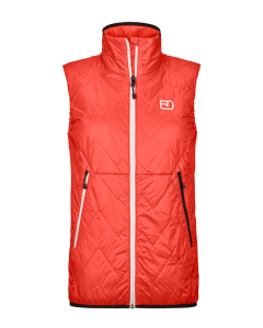 Ortovox Women's SWISSWOOL PIZ VIAL VEST coral