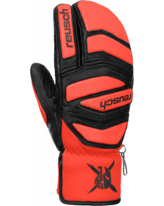 Reusch Worldcup Warrior Lobster black/fluo red