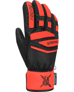 Reusch Kids WC Warrior Prime R-TEX® XT black/fluo red