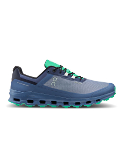 ON Men's Shoes Cloudvista Waterproof Metal-Denim