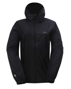 2117 Junior Eco Packable Rain Jacket VEDUM black
