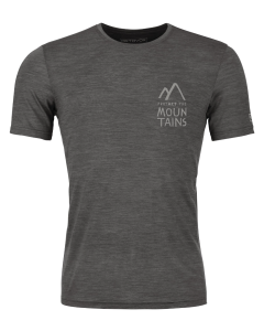 Ortovox Men's 120 COOL TEC MTN DUO TS black raven blend