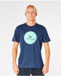 Rip Curl Men CORP ICON TEE 49 navy