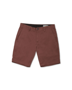 Volcom Mens FRICKIN MDRN STRETCH SHORTS Rose Brown