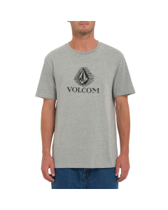 Volcom Men's Offshore Stone Hth SS Tee HGR