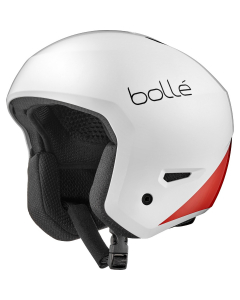 Bollé Helm MEDALIST PURE White Black Red Shiny