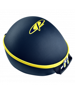CP helmet case blue with yello