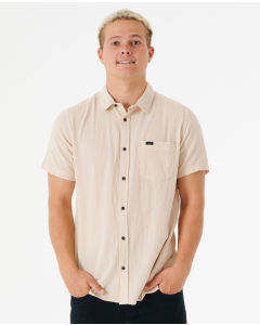 Rip Curl Men's WASHED S/S SHIRT BONE