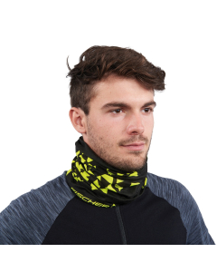 Fischer CI-LOGO BANDANA black/neon yell