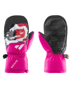 Zanier GRUMPY.STX MITTEN KIDS 6720 fuchsia-schwarz