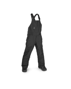 Volcom Youth Barkley Ins Bib Overall BLK