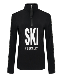 Kelly Midlayer Half Zip Romy black