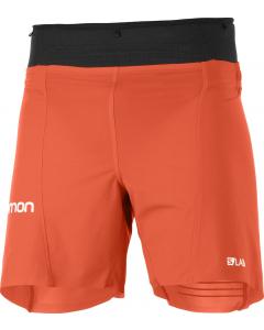 Salomon Herren S/LAB SENSE SHORT 6" racing red/black