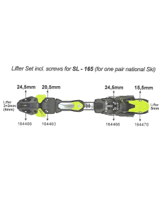 Fischer Lifter Set for SL 165 incl. screws