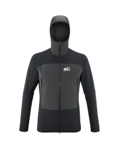 Millet FUSION XCS HOODIE M 9590 noir/dark grey
