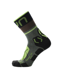 UYN Men's Trekking One Merino Socks Green/Acid Green