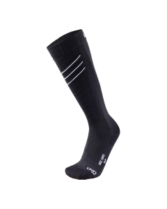 UYN Men's SKI RACE SHAPE SOCKS Black/White