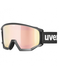 Uvex Skibrille athletic CV black mat