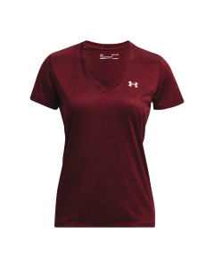 UA Women's T-Shirt V Twist Tech™ 601