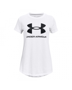 UA Girls Live Sportstyle Graphic SS 1361182 WHT
