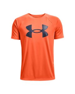 UA Boys Tech Big Logo SS 1363283 ORG 826