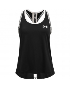 UA Girls Knockout Tank 1363374 BLK