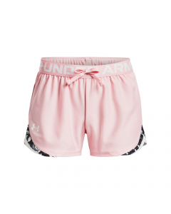 UA Girls Play Up Tri Color Short 1369924 PNK