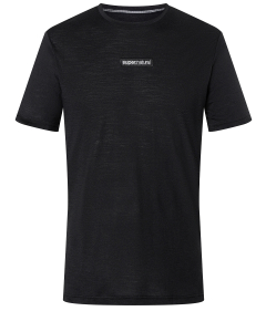 Super Natural Men's NEW SCHOOL TEE S872 jet black