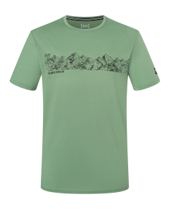 Super Natural Men's CONTOUR TEE W76 loden frost/jet black