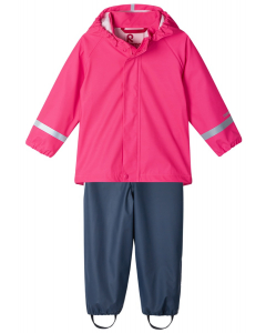 Reima Regenanzug Tihku candy pink