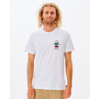 Rip Curl Men's SEARCH ICON TEE WHITE