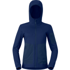 Norröna Women's falketind warm2 stretch Hood Indigo Night