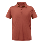Schöffel Men's CIRC Polo Shirt Tauron dark crabapple