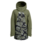 Burton Women's Reserve 2L Insulated Jacket Forest Moss/Graffiti